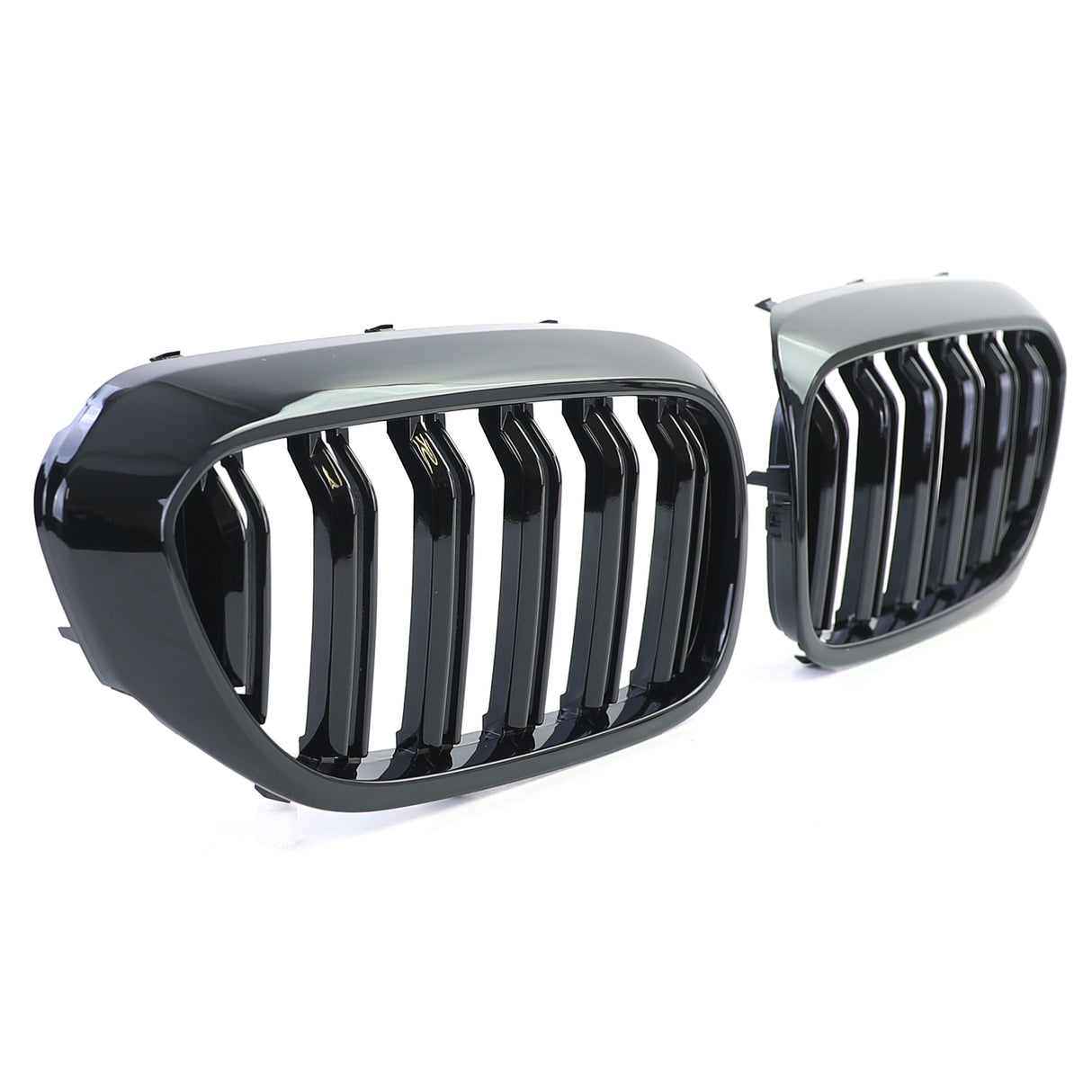 Black Front Kidney Grilles M5 Competition-look for BMW 5 Series G30 (2018 to 2022) BMW Euro Premium Parts