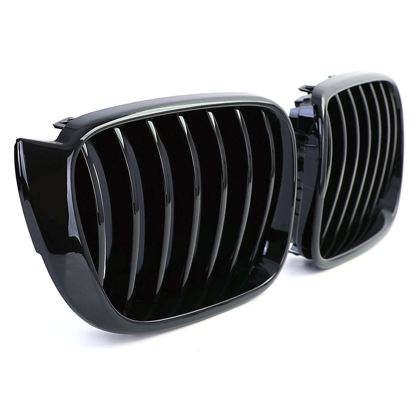 BMW X4 F26 black front grilles M-look (2014 to 2018)