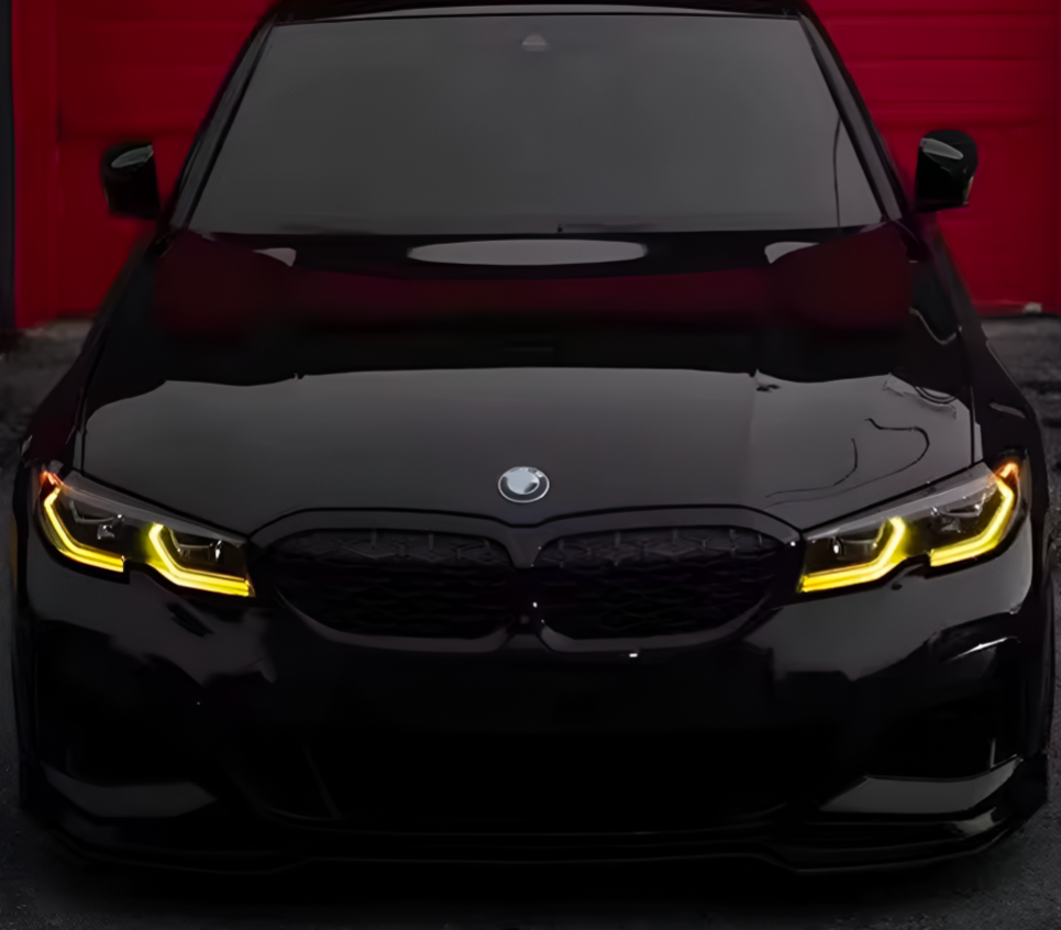 LED Yellow CSL-Style DRL Angel Eyes for BMW 3 Series G20 / M3 G80 (2019–2023)