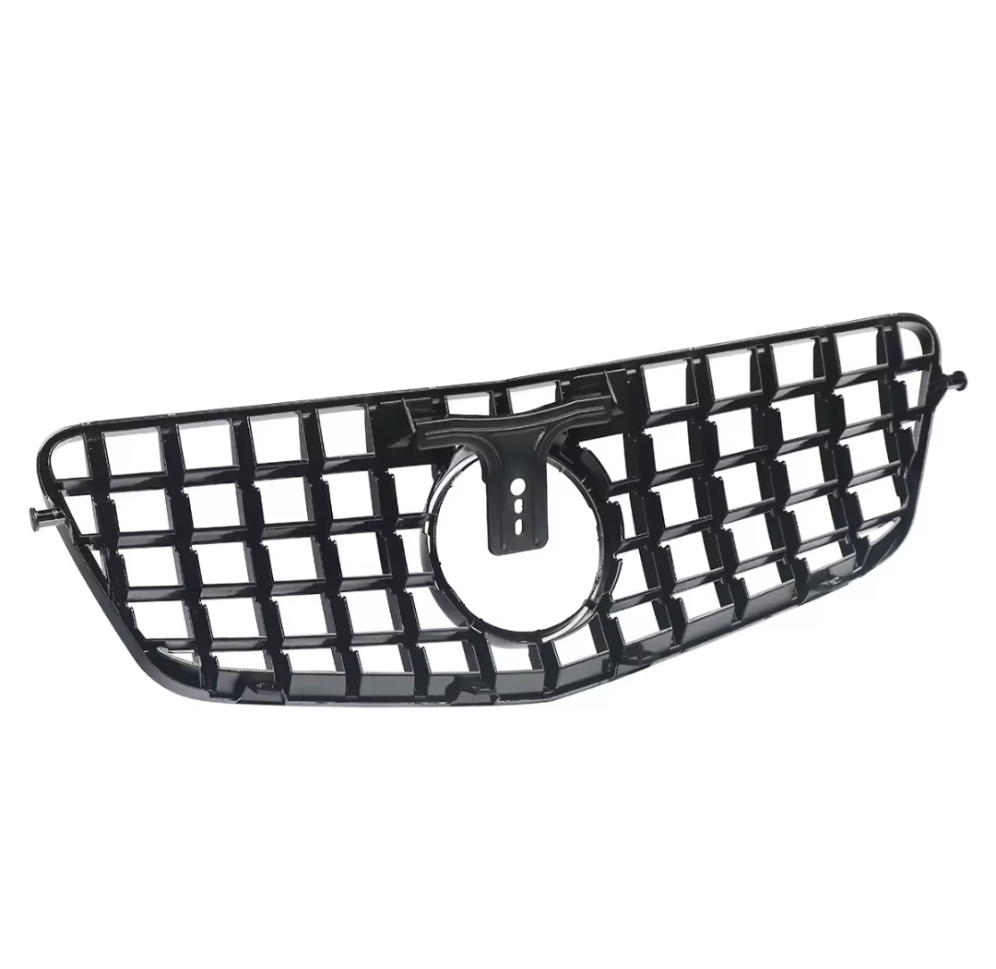 Panamericana AMG GTR black grille for Mercedes E-Class W212 pre-facelift (2009 to 2013) Mercedes-Benz Euro Premium Parts