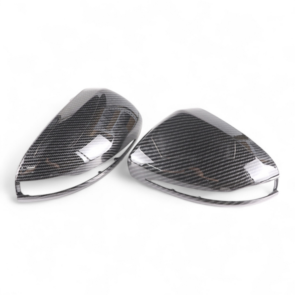 Carbon look mirror caps for Mercedes C-Class W205 (2014 to 2021) Mercedes-Benz Euro Premium Parts