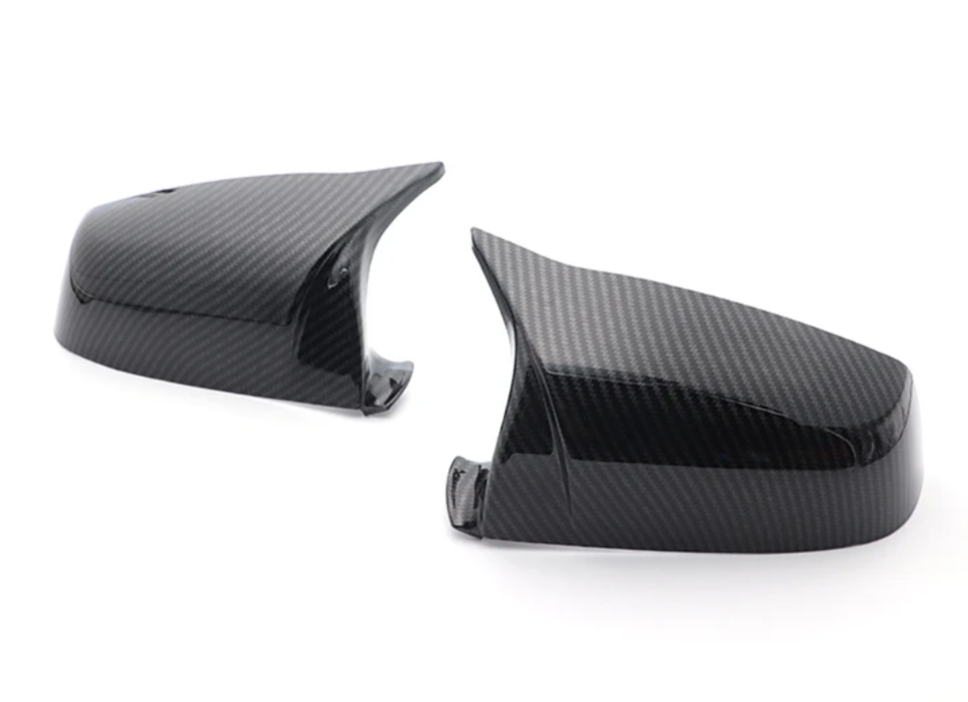 M5 Competition Carbon Fiber Mirror Caps for BMW 5 Series F10 (2010 to 2018)