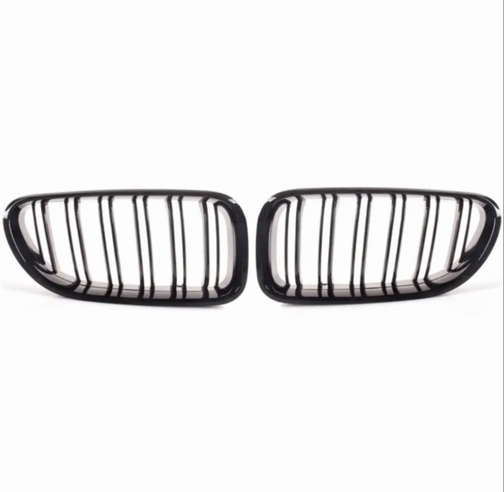 Black Front Kidney Grilles M6 Competition-look for BMW 6 Series F06 F12 F13 (2010 to 2018) BMW Euro Premium Parts