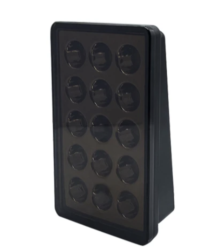 F1-Style Rear Fog Break Light BMW Euro Premium Parts Black