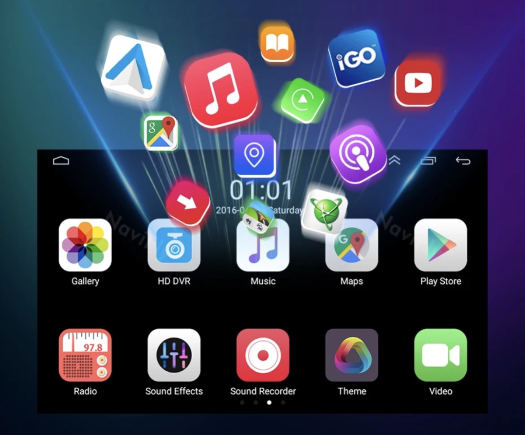 Wireless Apple CarPlay/AndroidAuto retrofit kit for Mercedes E-Class W211 (2003-2009)