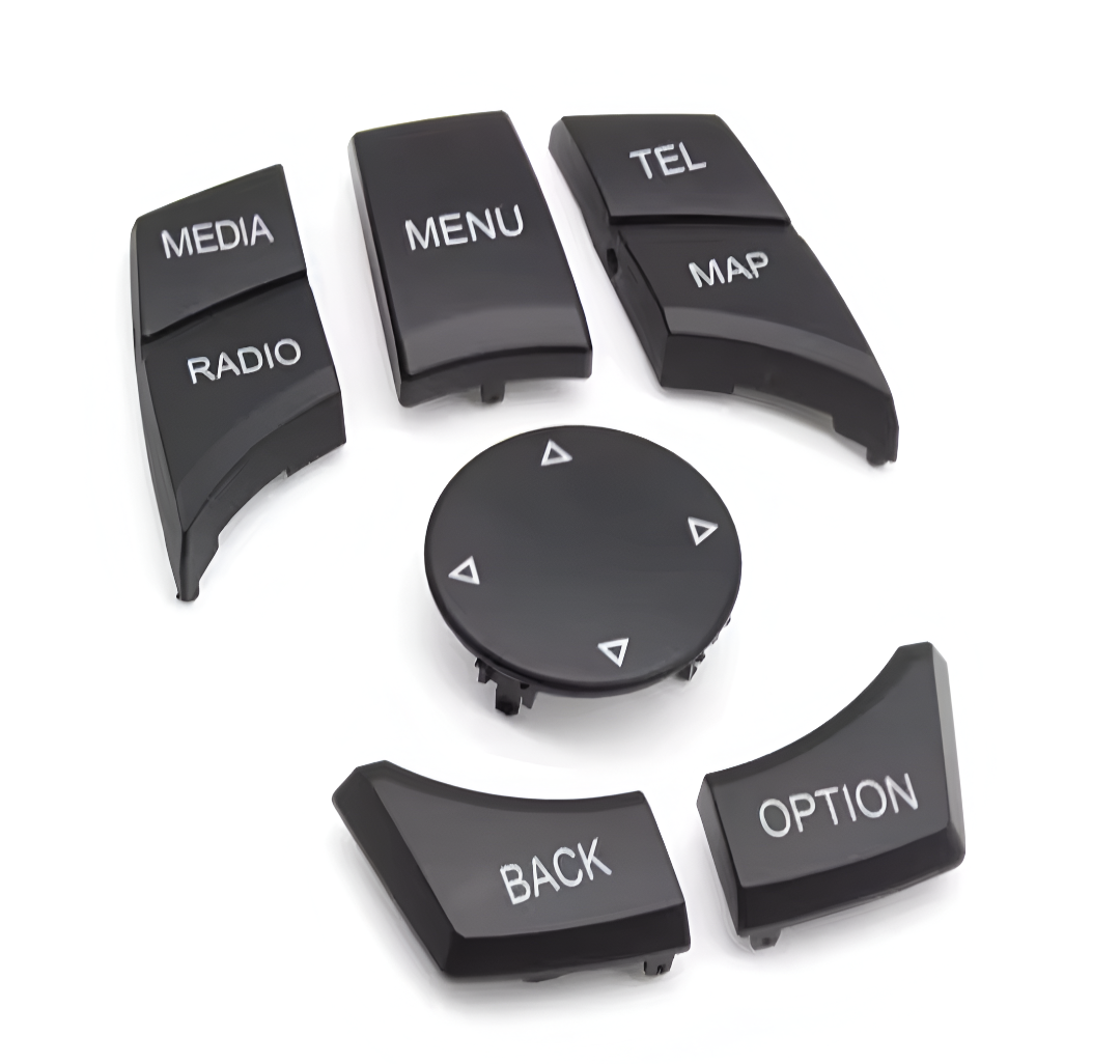 iDrive control buttons replacement kit for BMW 5 Series E60 (2004 - 2010)