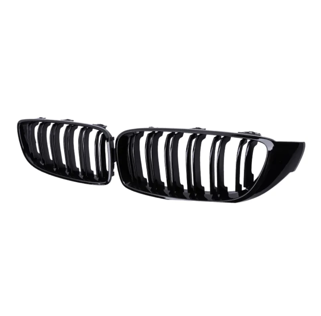 Black Kidney Grilles for BMW 4 Series F32 (2013 to 2020)