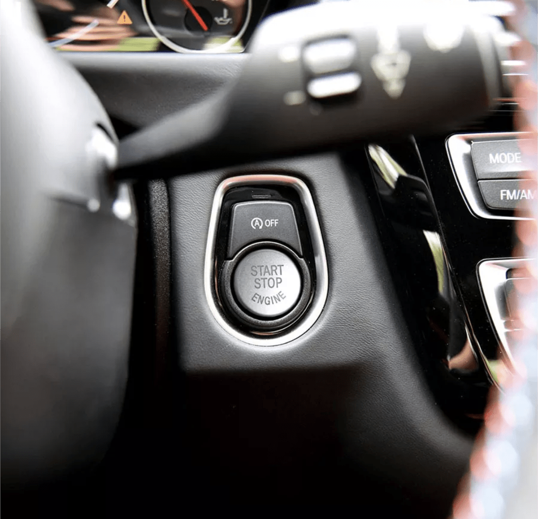 Push Start Stop button replacement for BMW 6 Series and M6 F12 F13 F16 (2011 to 2018) BMW Euro Premium Parts Silver