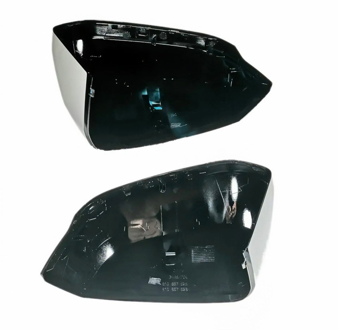 Glossy black mirror caps for Audi Q3 and RSQ3 (2018 to 2023) Euro Premium Parts
