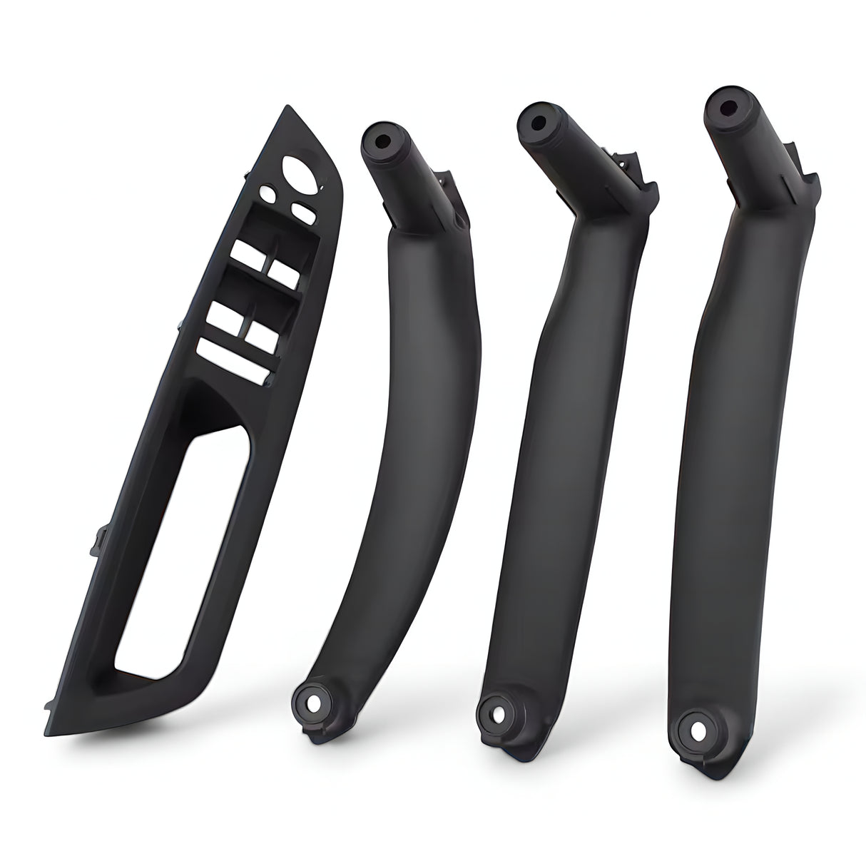 Replacement interior door handles for BMW X6 E71 (2008 - 2014) BMW Euro Premium Parts Full set: driver, passenger, rear right and left Black