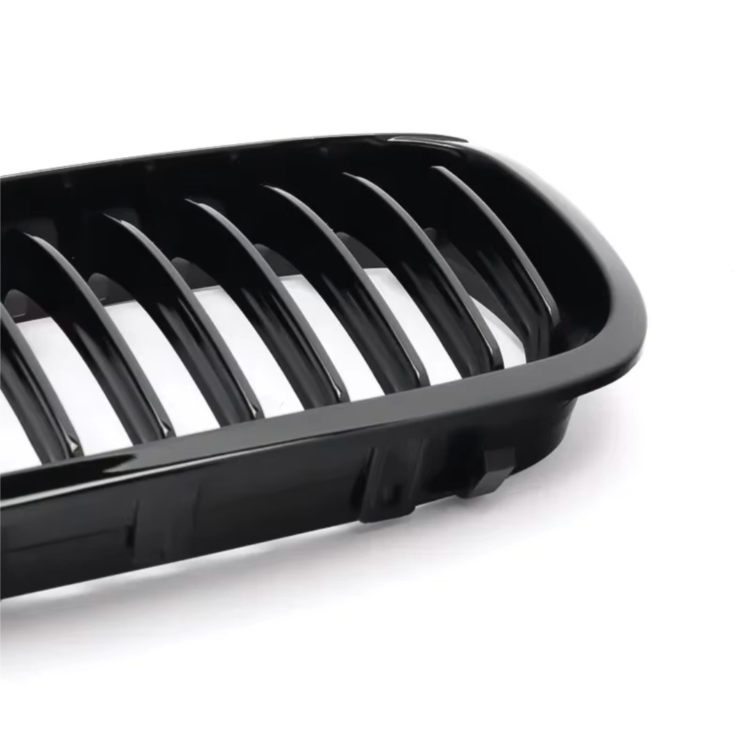 Black Front Kidney Grilles for BMW 3 Series and M3 E46 (1997 to 2005) BMW Euro Premium Parts
