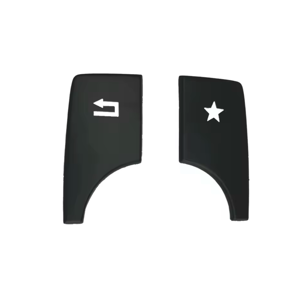 Interior navigation buttons repair kit for Mercedes GLA X156 (2014 to 2020) Euro Premium Parts Black With "Star" button