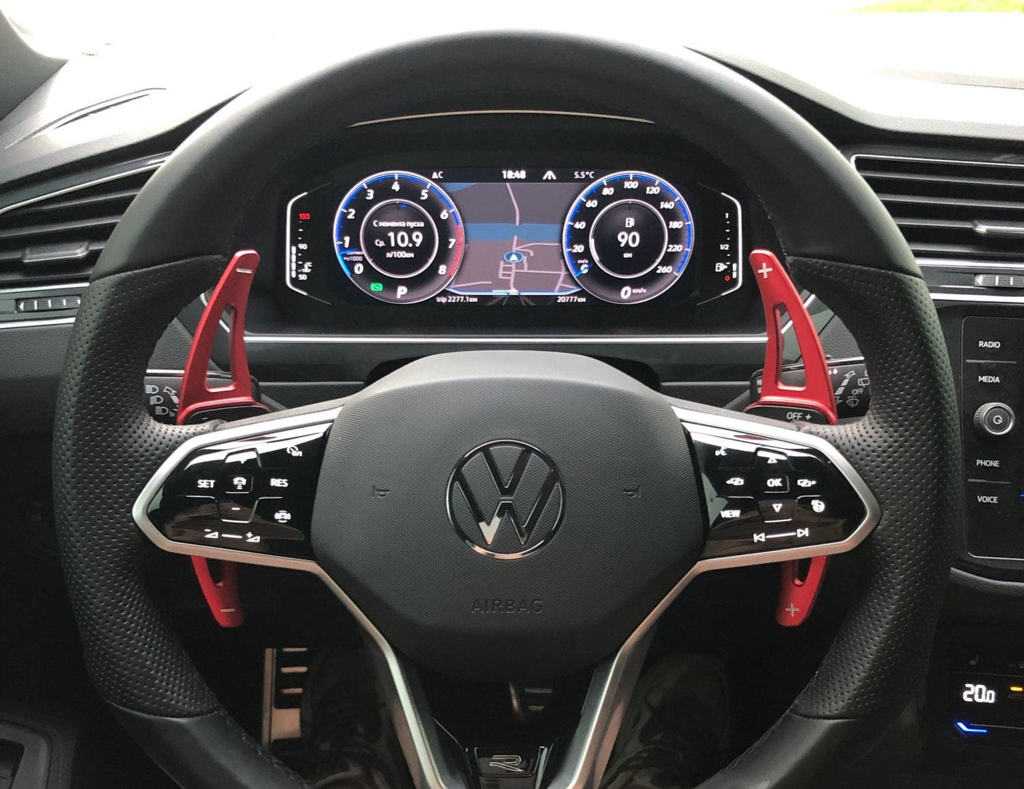 Performance paddle shifters for Volkswagen Passat B8 (2015 - 2024)