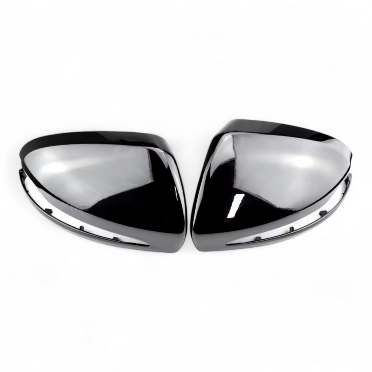 Glossy black mirror caps for Mercedes C-Class W205 (2010 to 2018) Mercedes-Benz Euro Premium Parts