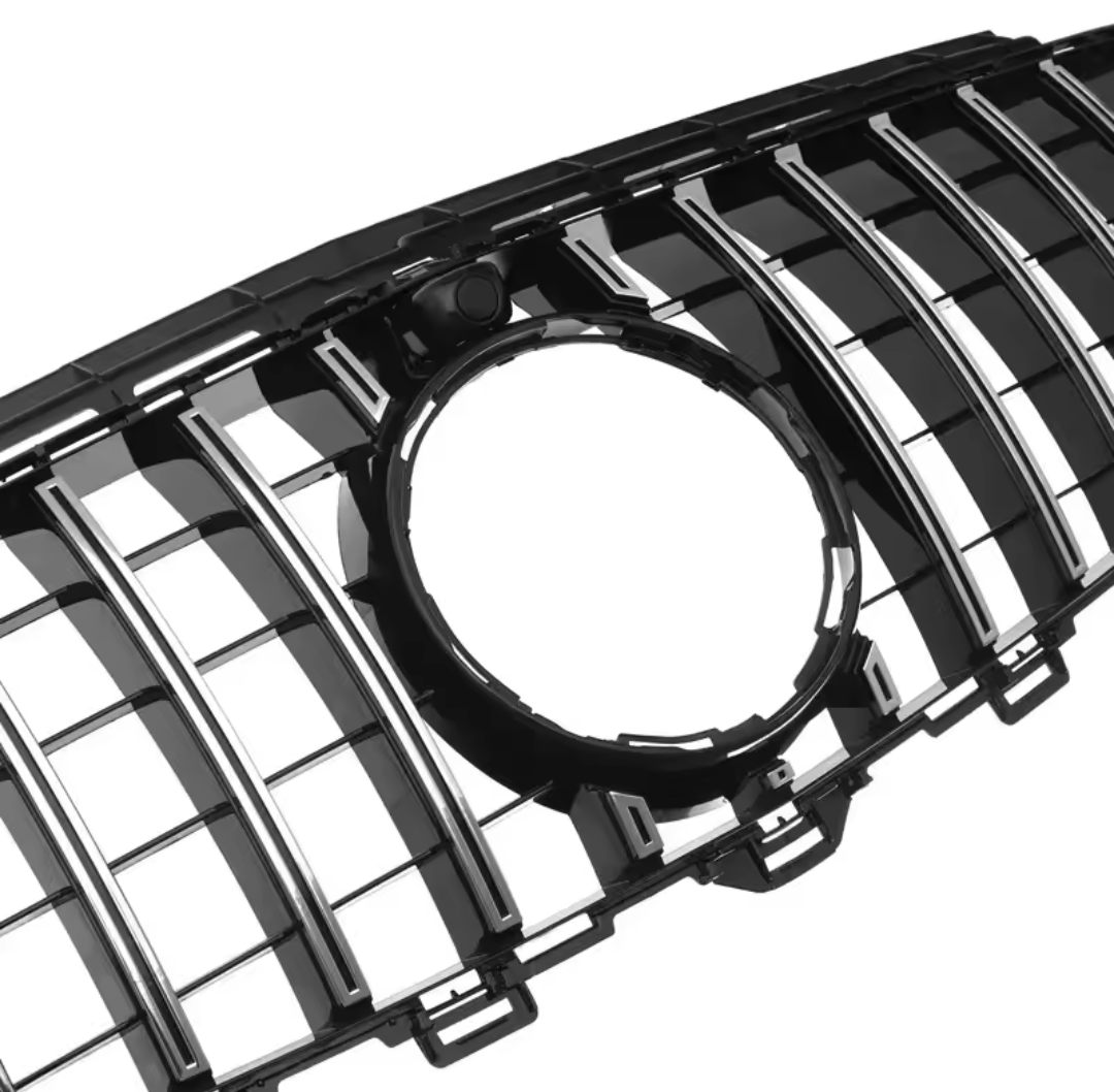 Panamericana AMG GTR black grille for Mercedes E-Class W213 (2016 to 2018) Mercedes-Benz Euro Premium Parts