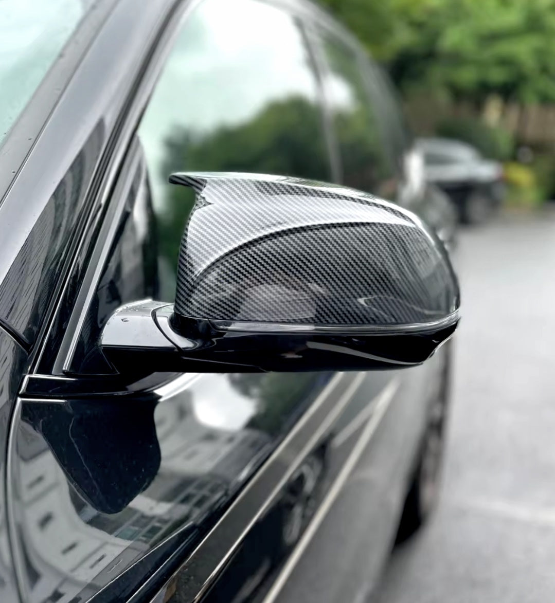BMW M-look Carbon Fiber Mirror Caps for BMW X3 G01 - 2017 to 2021 BMW Euro Premium Parts