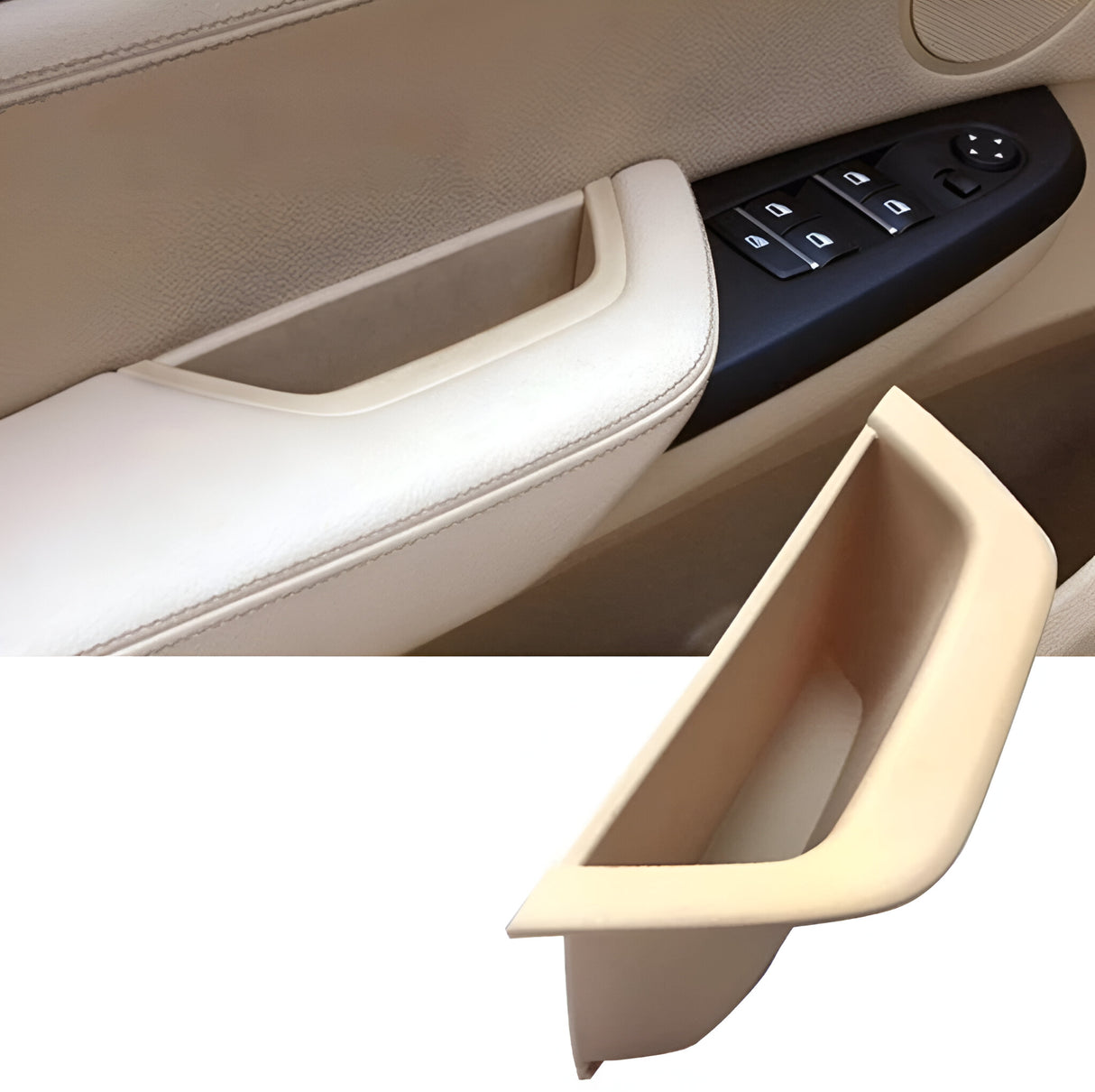 Replacement interior door handles for BMW X3 F25 (2010 - 2017) BMW Euro Premium Parts Driver door handle Beige