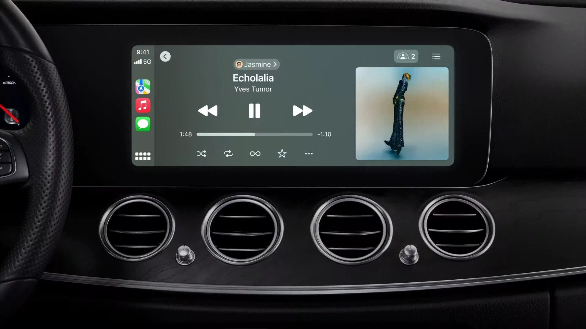 Wireless Apple CarPlay/AndroidAuto retrofit kit for Mercedes CL Class C216 (2006-2013) Euro Premium Parts