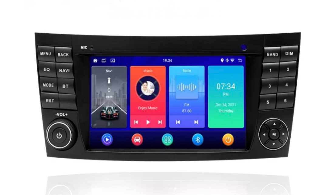 Wireless Apple CarPlay/AndroidAuto retrofit kit for Mercedes CLS W219 (2003-2011)