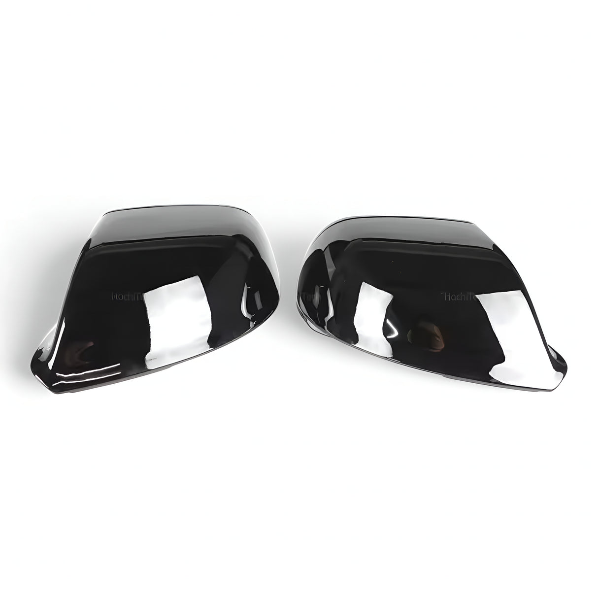 Glossy black mirror caps for Audi Q7 (2010 to 2015) Audi Euro Premium Parts