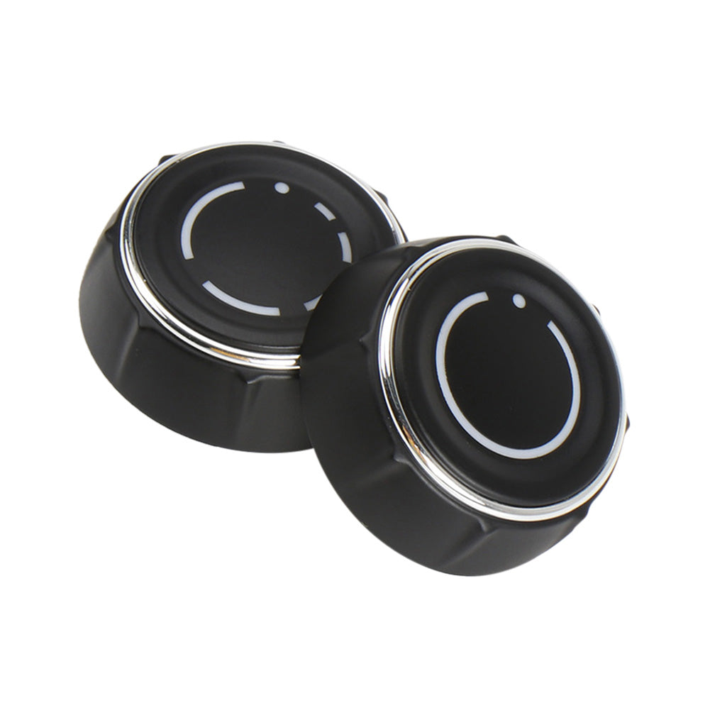 Set of 2 Volume and PCM Media Control Knobs for Porsche 911 (991) - 2011 to 2018
