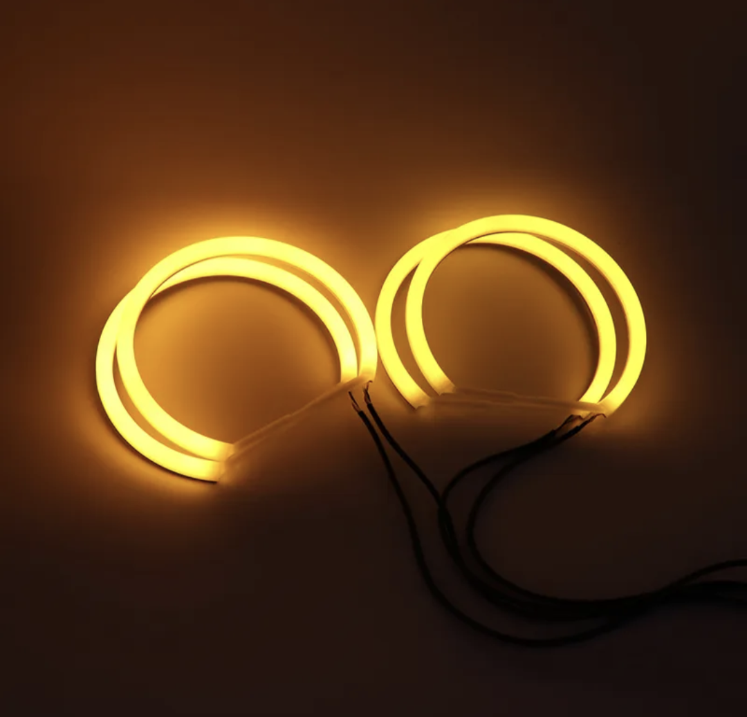 LED Angel Eyes Kit Headlights for BMW 3 Series E46 - '98 to '06 BMW Euro Premium Parts