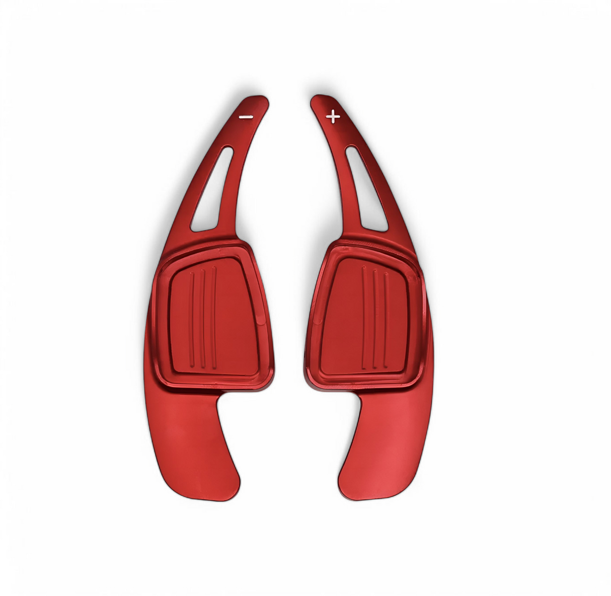Performance Aluminum Paddle Shifters for Audi Q5 II (2017 - 2024) Audi Euro Premium Parts Red