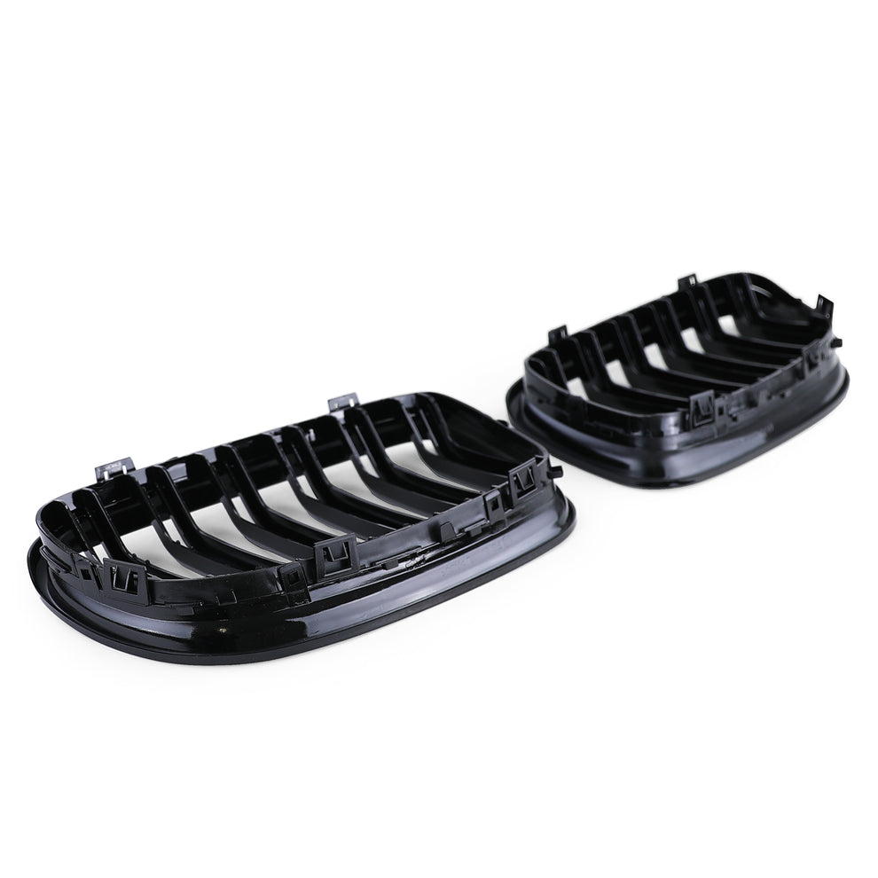 Black Front Kidney Grilles M3-look for BMW 3 Series E90 E91 (2006 to 2012) BMW Euro Premium Parts