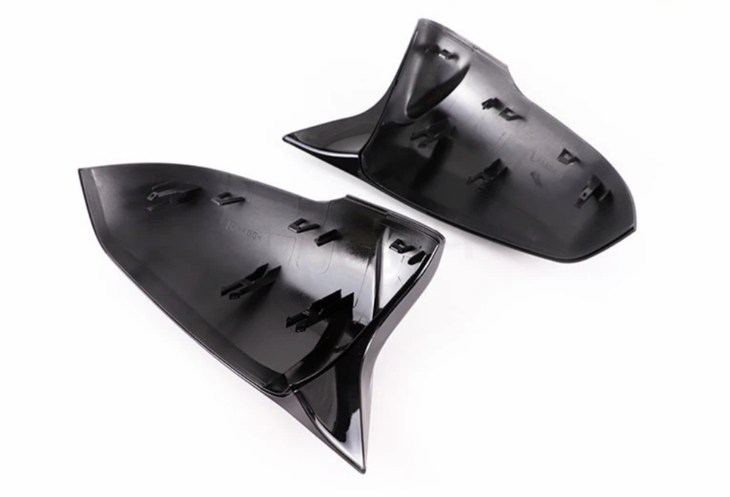 BMW M2 Competition-look glossy black mirrors for BMW 2 Series F22 and M2 F87 (2014 to 2021) BMW Euro Premium Parts