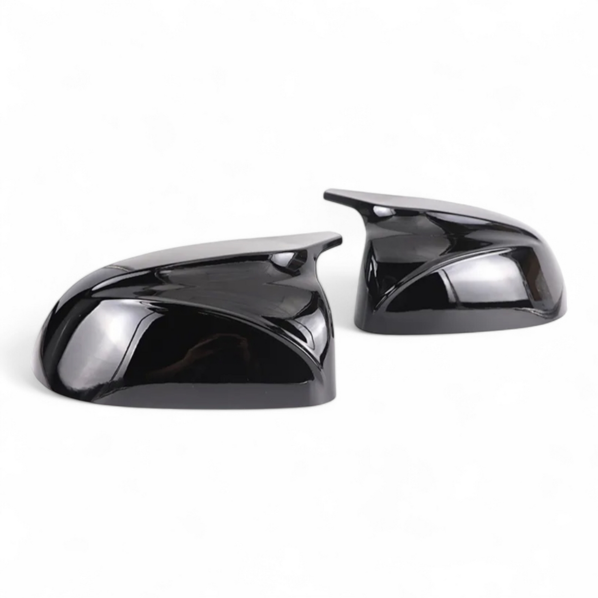 BMW M-look glossy black mirror caps for BMW X7 G07 - 2019 to 2025 BMW Euro Premium Parts