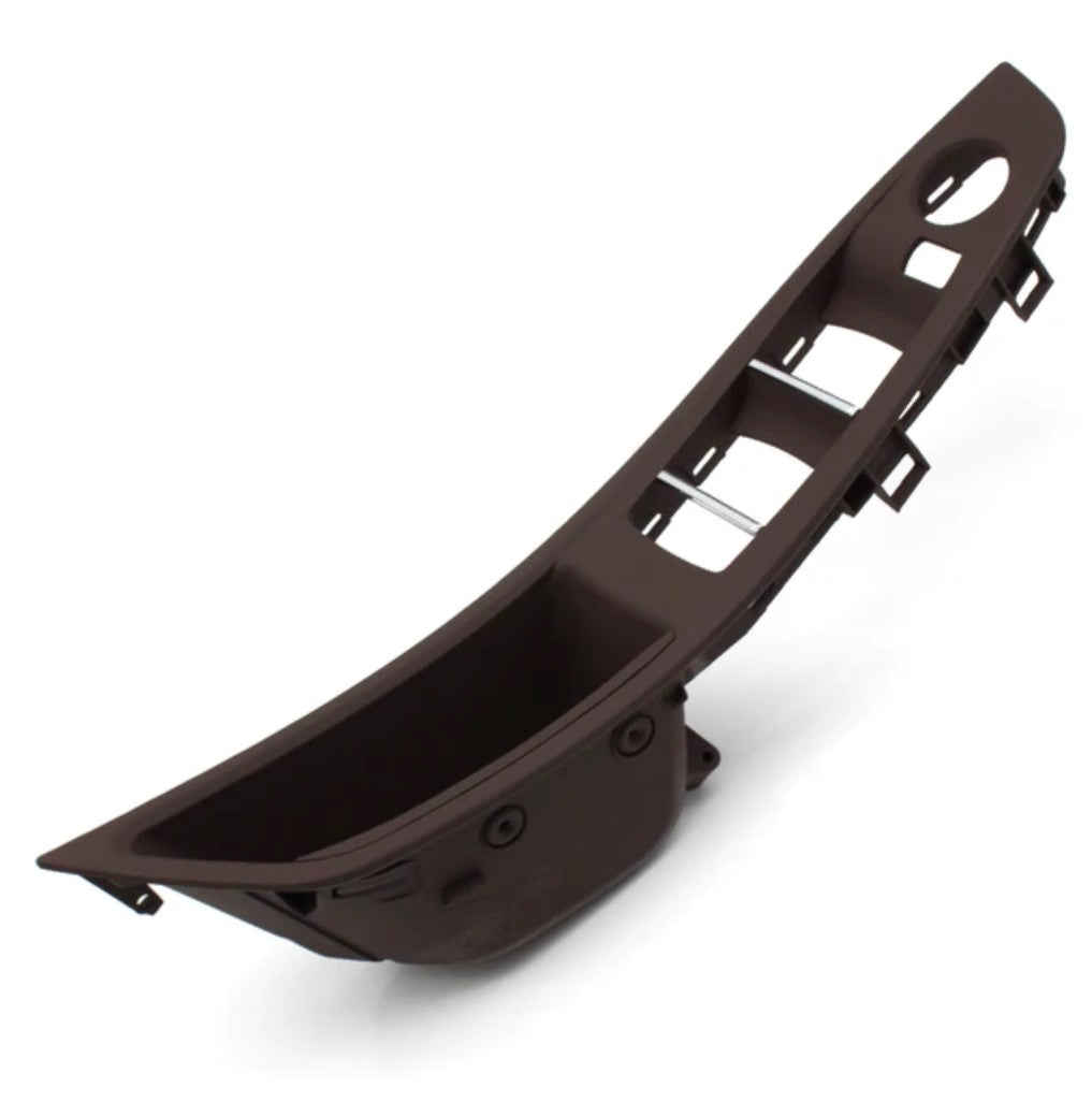 Replacement driver door handle for BMW 5 Series F10 (2010 - 2017) BMW Euro Premium Parts Driver door handle Mocha brown Without folding mirror hole