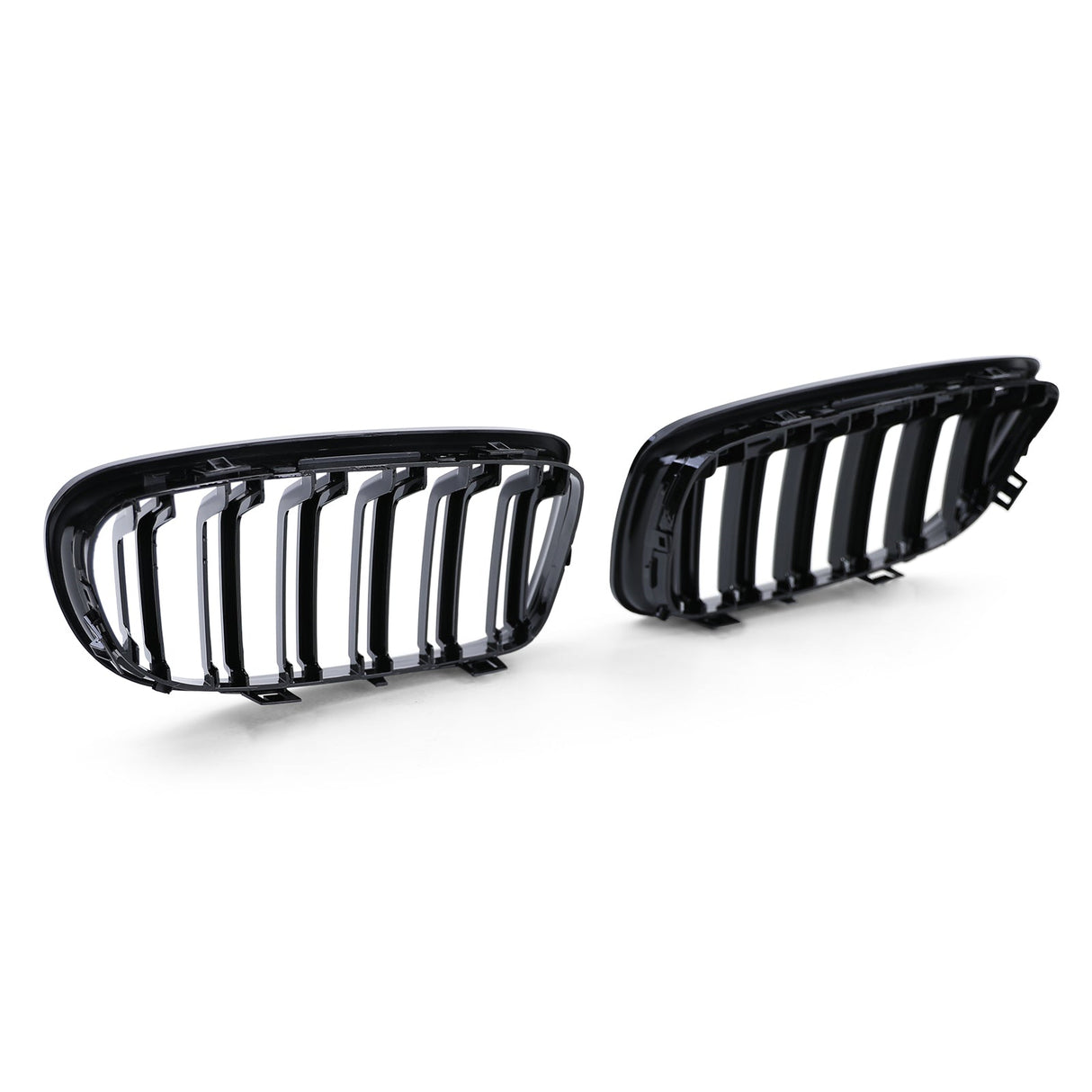 Black Front Kidney Grilles M3-look for BMW 3 Series E90 E91 (2006 to 2012) BMW Euro Premium Parts