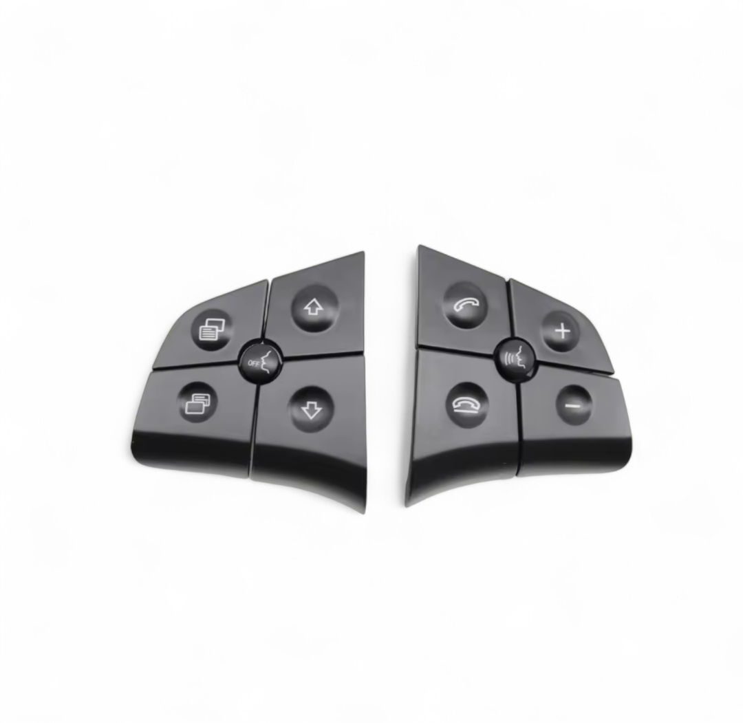 Mercedes-Benz R-Class W251 Multifunction steering wheel buttons replacement (2006 - 2009) Mercedes-Benz Euro Premium Parts Black With voice control