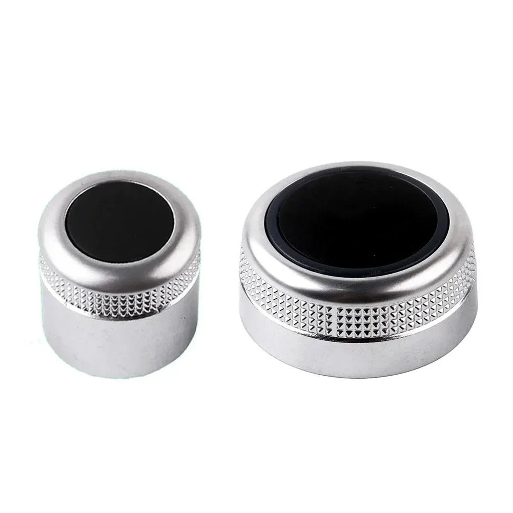 Set of Volume and MMI Knobs/Buttons for Audi A8 D3 (2003–2010) Euro Premium Parts Set of (2x) Volume & Media MMI Buttons