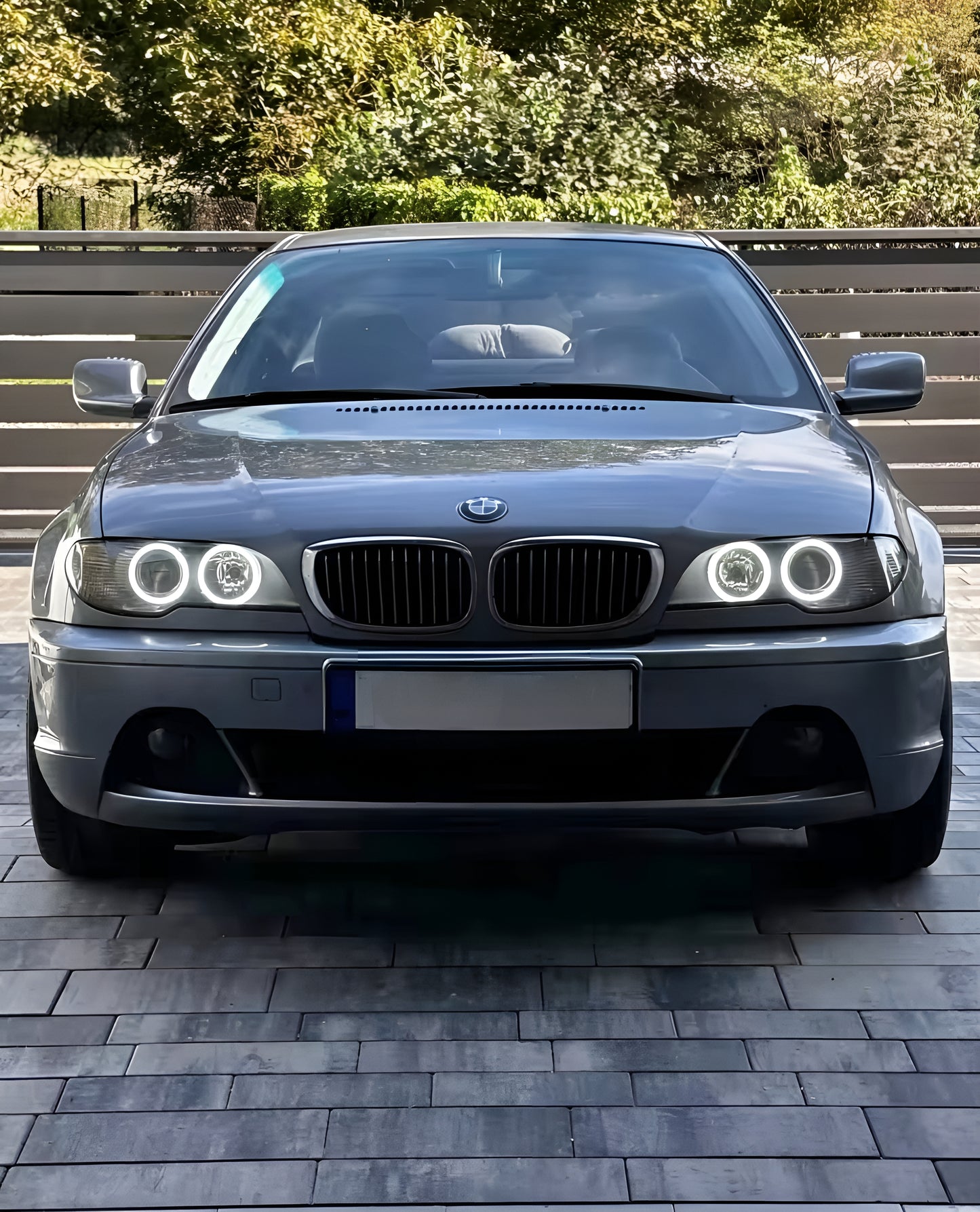 LED Angel Eyes Kit Headlights for BMW 3 Series E46 - '98 to '06