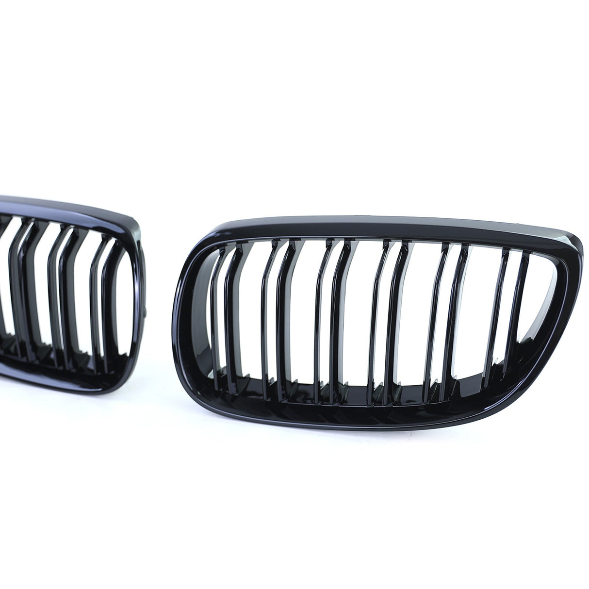 Black Front Kidney Grilles M3-look for BMW 3 Series Coupe E92 E93 (2007 to 2014) BMW Euro Premium Parts