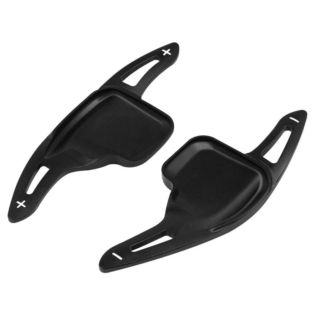 Aluminum paddle shifter extensions for BMW F chassis (2012 to 2020) BMW Euro Premium Parts Black