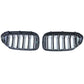 Black Front Kidney Grilles M5 Competition-look for BMW 5 Series G30 (2018 to 2022)
