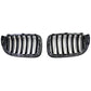 BMW X4 F26 black front grilles M-look (2014 to 2018)