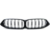 Black front kidney grilles M8 Competition-look for BMW 8 Series and M8 G14 G15 G16 (2018 to 2024) BMW Euro Premium Parts