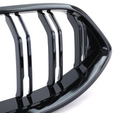 Black front kidney grilles M8 Competition-look for BMW 8 Series and M8 G14 G15 G16 (2018 to 2024) BMW Euro Premium Parts