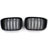 BMW X4 G02 black front grilles set (2018 to 2022) BMW Euro Premium Parts