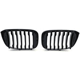 BMW X4 G02 black front grilles set (2018 to 2022) BMW Euro Premium Parts