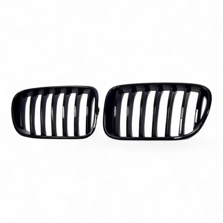 BMW X4 F26 black front grilles M-look (2014 to 2018) BMW Euro Premium Parts Single slat Pre-facelift (2010 to 2013)
