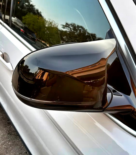 BMW X5 F15 M-look Glossy Black Mirrors Caps - 2014 to 2018 BMW Euro Premium Parts