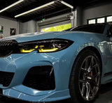 LED Yellow CSL-Style DRL Angel Eyes for BMW 3 Series G20 / M3 G80 (2019–2023)