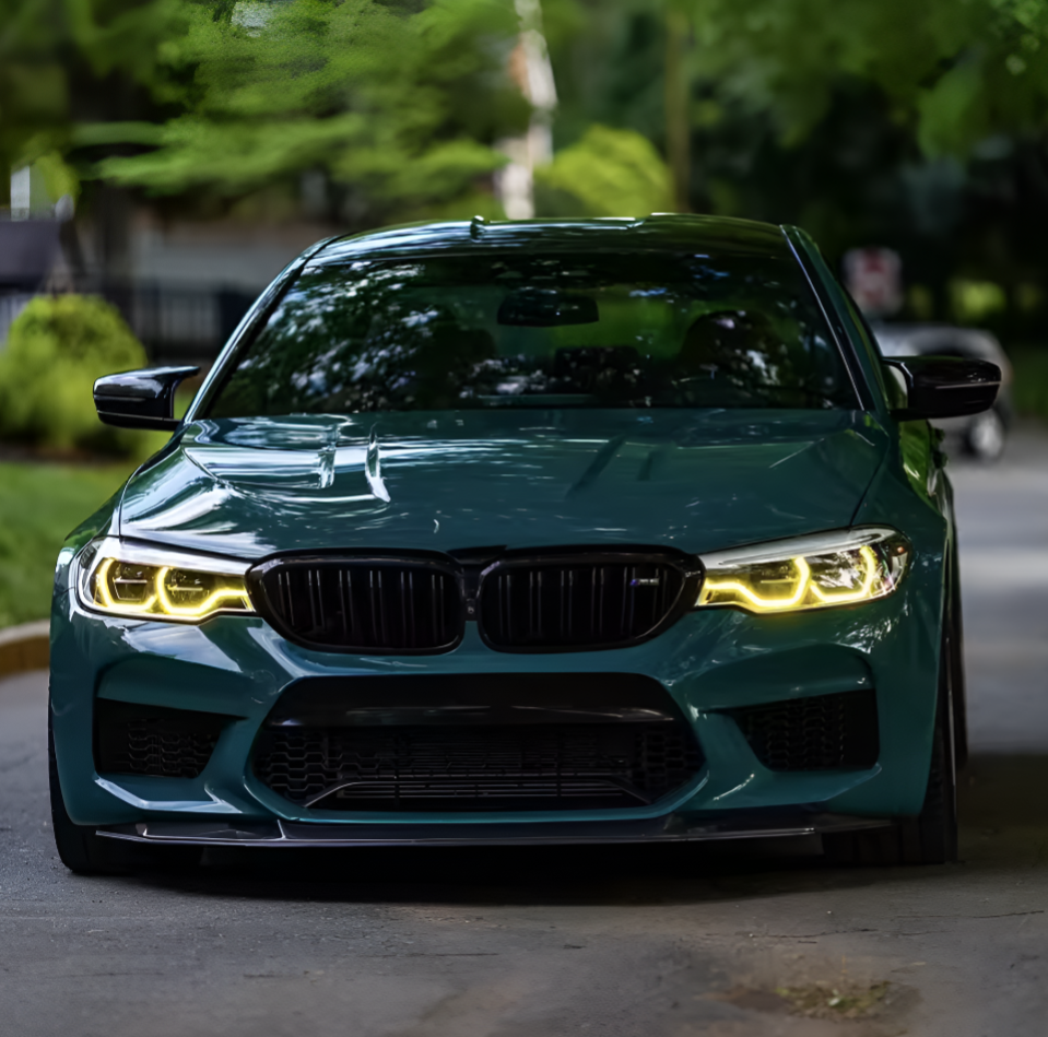 LED Yellow CSL-Style DRL Angel Eyes for BMW 5 Series G30 / M5 F90 (2016–2020) Euro Premium Parts