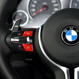 Multifunction Steering Wheel Buttons and Knobs for BMW X1 F49 (2016 to 2019) BMW Euro Premium Parts M-Sport Steering Wheel Set of 2 Red M-Look buttons