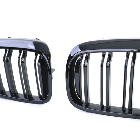 Black Front Kidney Grilles M5 Competition-look for BMW 5 Series G30 (2018 to 2022) BMW Euro Premium Parts