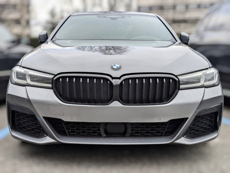 Black front kidney grilles M3 Competition-look for BMW 3 Series G20 (2019 to 2022) BMW Euro Premium Parts